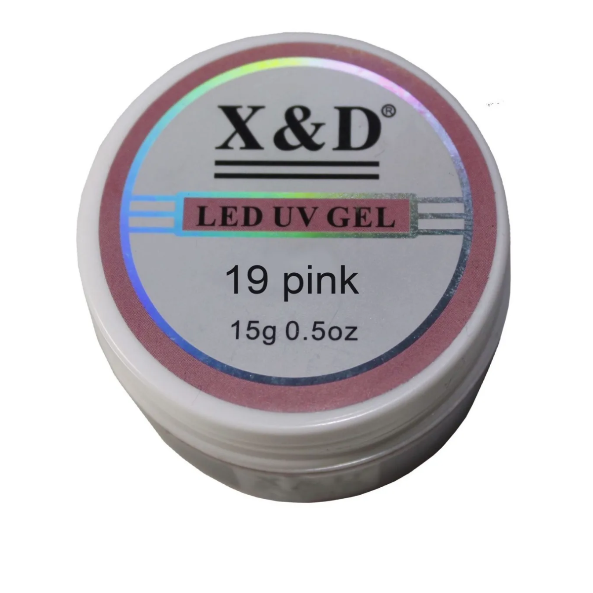 Gel X D Alongamento Unha 15gr Led Uv Acrigel Pink 19