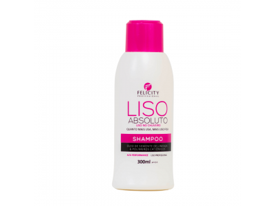 Shampoo Liso Absoluto no chuveiro Felicity 300ml