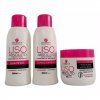 Kit Liso absoluto Shampoo, condicionador e Mascara 3x300ml