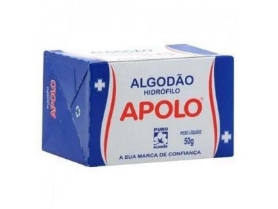 Algodão Hidrófilo Apolo 50gr