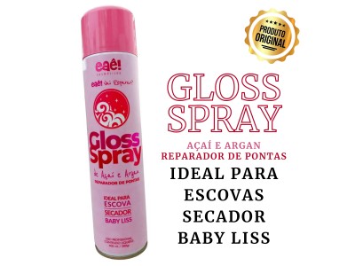 Reparador Gloss Spray 400ml Eaê cosmeticos