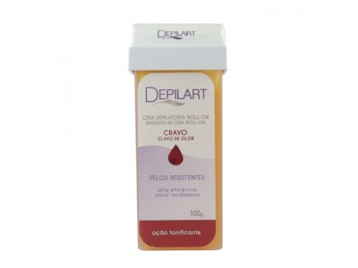 Cera Depilatória Roll-on Depilart  Cravo 100gr