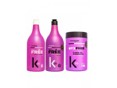 Kit Progressiva Onixx Free+Botox Blond Onixx Brasil 3x1L