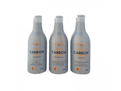 Kit Cauter Carbon Onixx Brasil 3x500ml