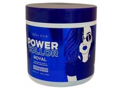 Mascara Tonalizante Troia Azul Royal Troia Hair 500gr