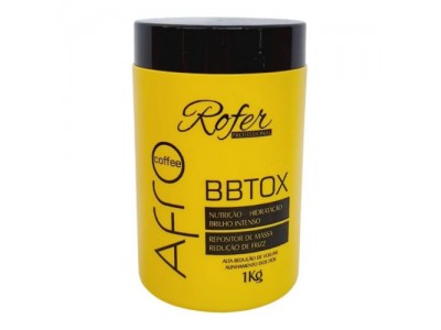 Botox Capilar Pra Cabelo Afro Coffe Rofer 1K