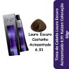 Tinta de Cabelo Louro Escuro Acinzentado 6.91 Kaizen Coloração 60gr