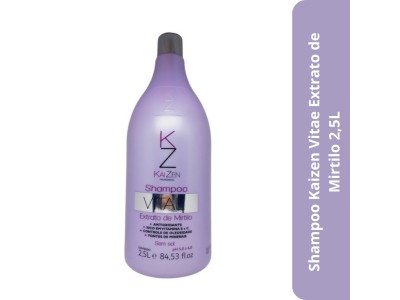 Shampoo Kaizen Vitae Extrato de Mirtilo 2,5L